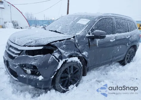 2018 Honda Pilot Elite из США, поврежденный, VIN 5FNYF6H07JB039230